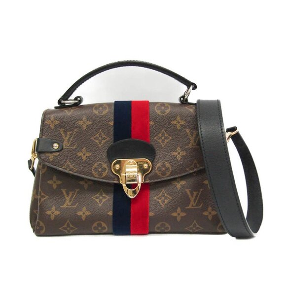 LOUIS VUITTON Brown Monogram Shoulder Bag - Picture 1 of 16